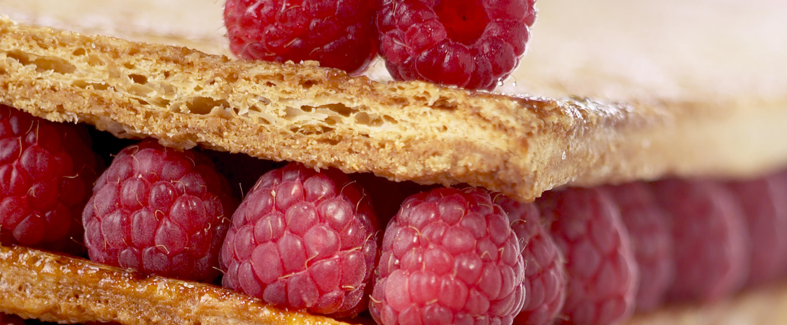 James Martin's raspberry mille feuille