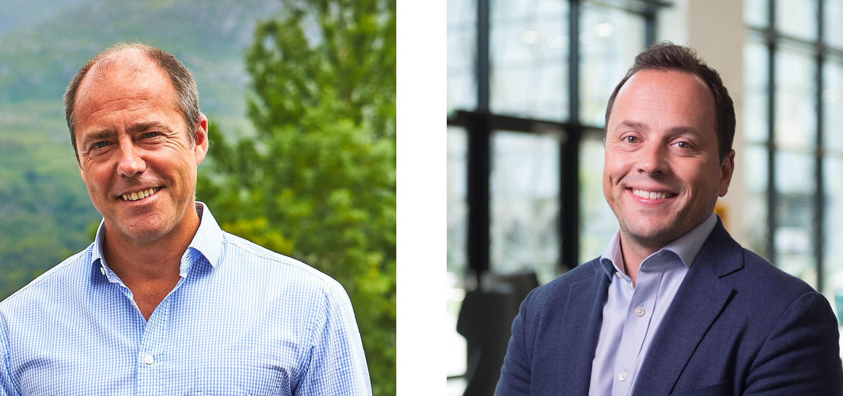 Ligentia's founder-CEO, Nick Jones and Chief Customer Officer, Dan Gill.