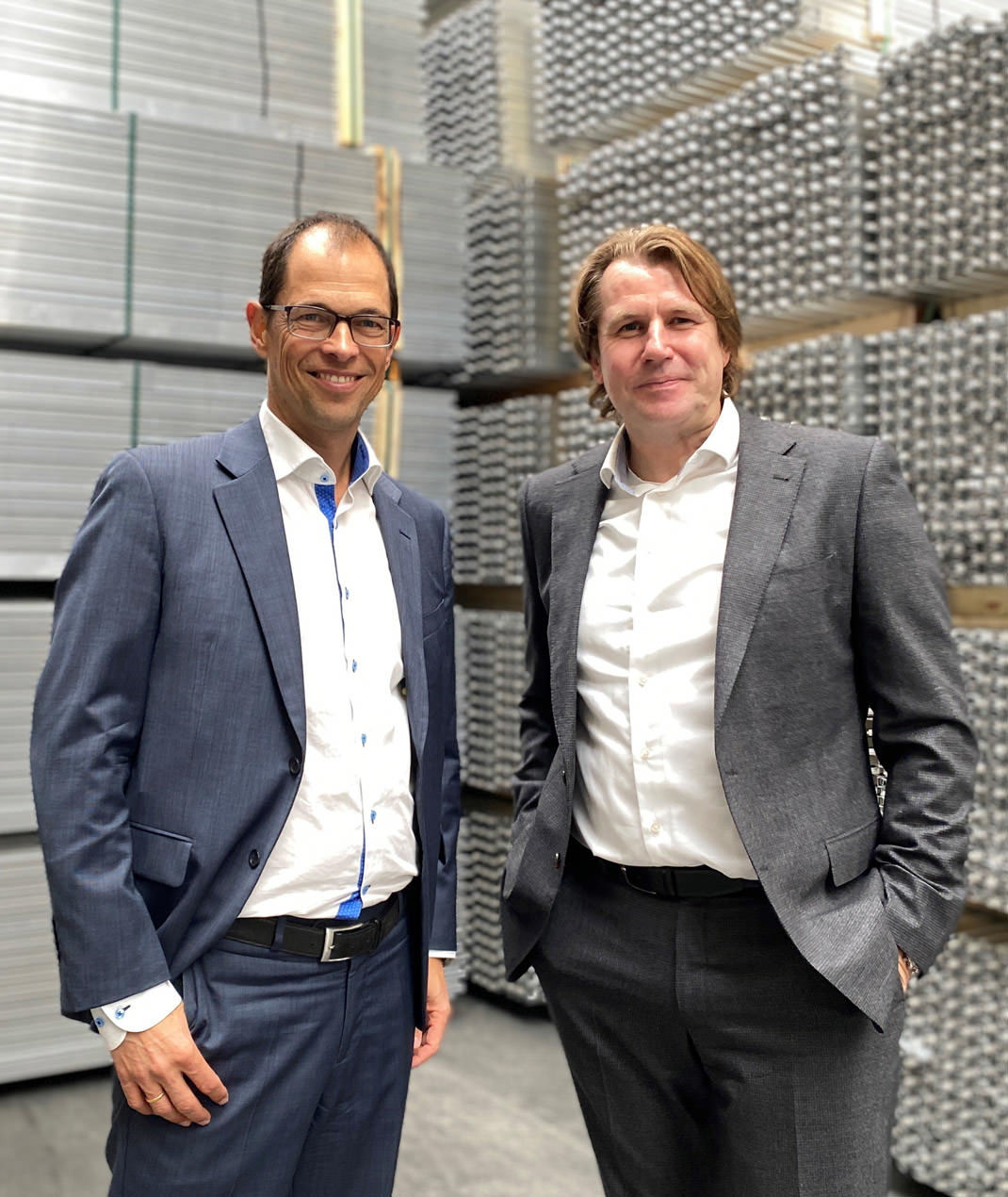 BOAL's CEO Adri Pols and ESG Director Stefan Eggers.