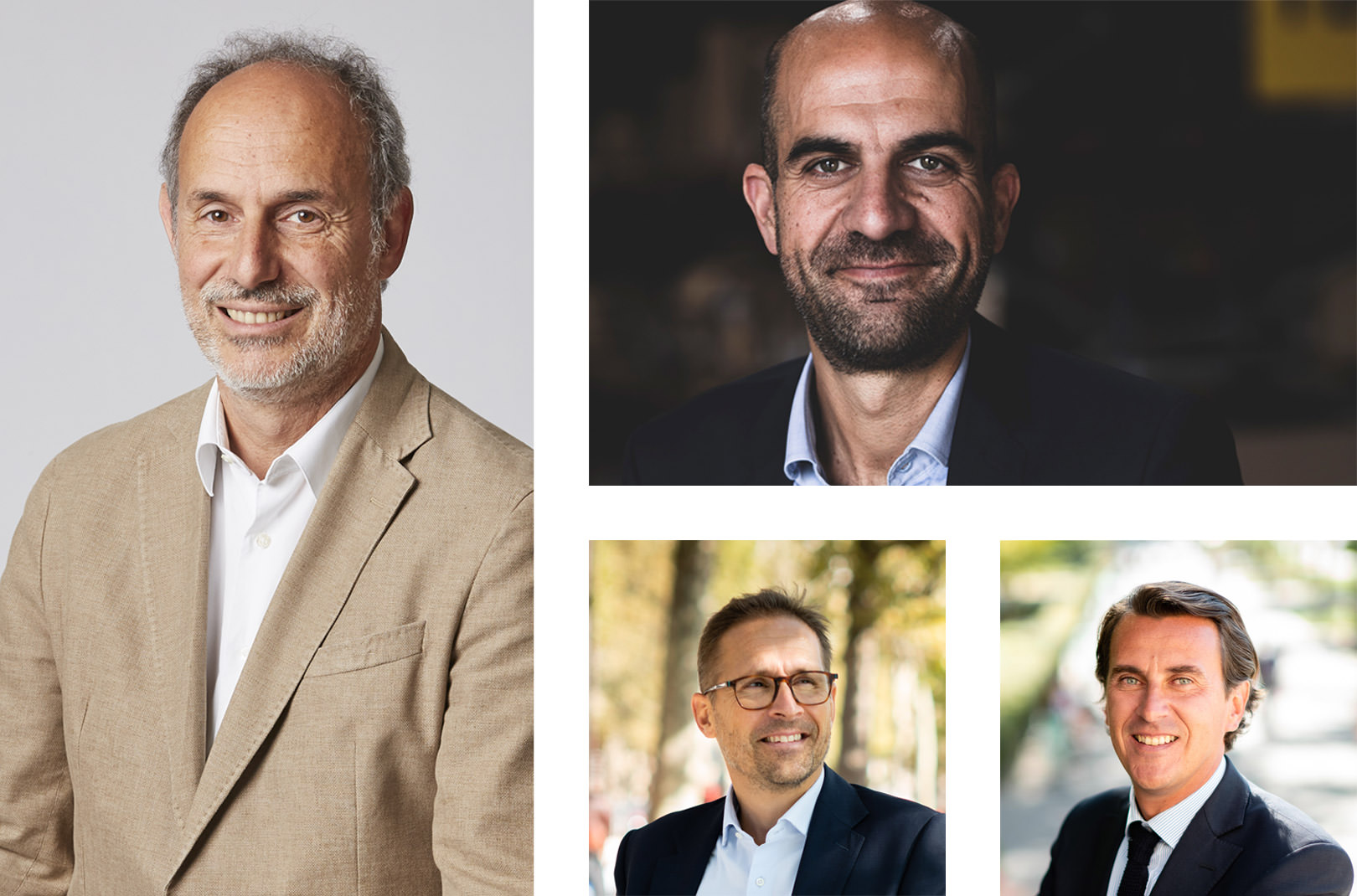 CLOCKWISE: Thierry Jaugeas, Mathieu Hamelle, Grégoire Schlumberger and Arnaud Thomas.