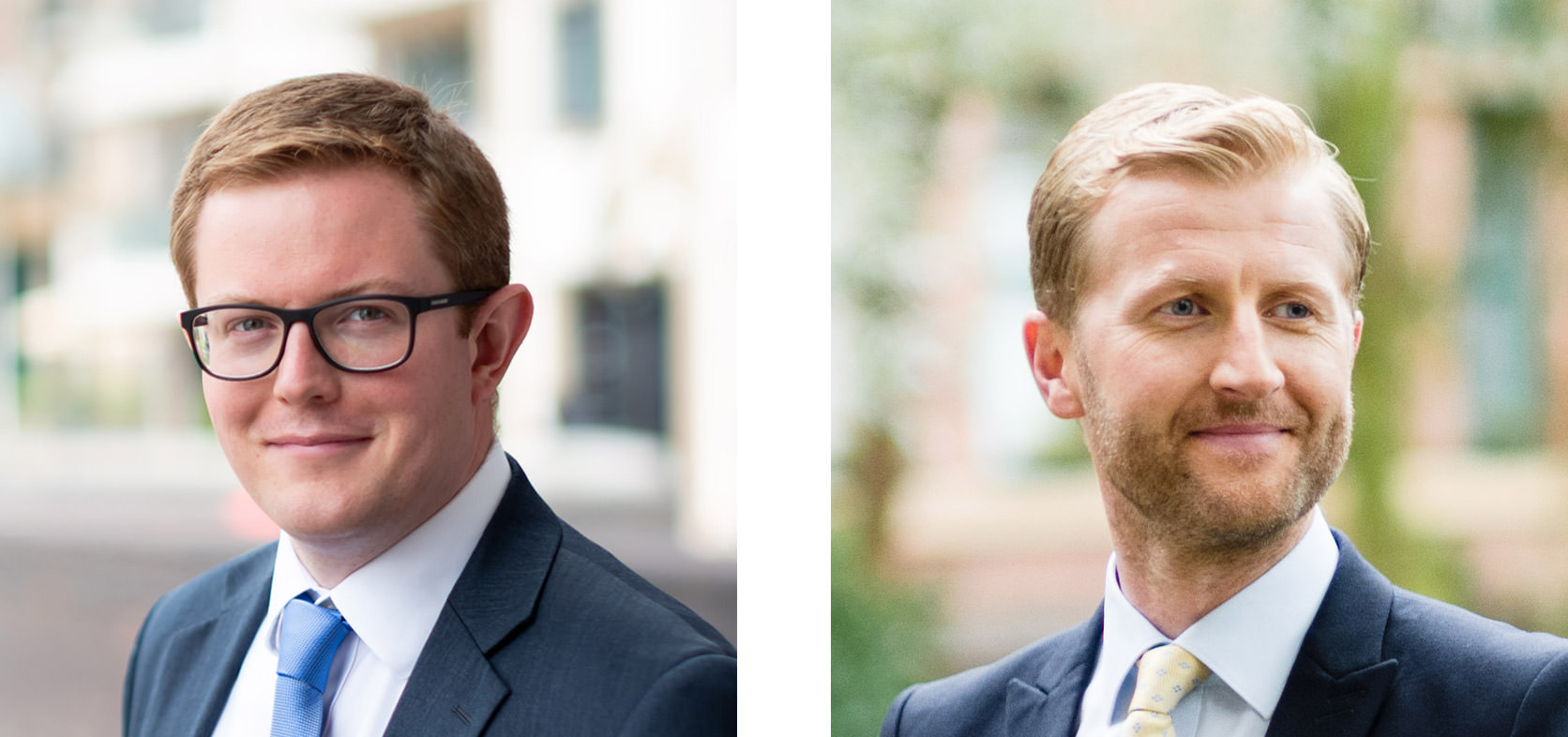 Equistone team: Richard Briault and Andi Tomkinson