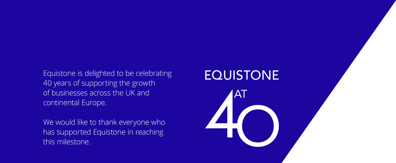 Equistone Partners Europe celebrates 40th anniversary